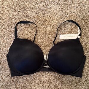 NWT Victoria's Secret Black Body by Victoria Push-Up Bra - 40D